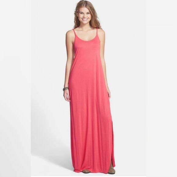 Rip Curl Coral Go Wild Maxi Dress SZ XS - Picture 1 of 7